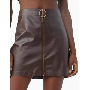 NEW TRINA TURK adiza skirt in brown